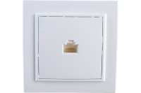 Розетка комп.Эрна бел.