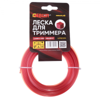 Леска д/триммера 2,4*15м квадрат Левша