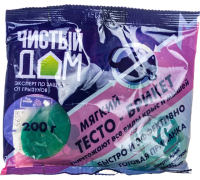 Тесто-брикет от крыс 200г "Чистый дом"