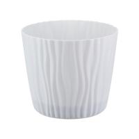 Горшок для цветов d-250мм 8л. с вкладышем(белый)М3190