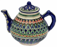 Чайник заварочн. 2000мл Синий Риштпнск.