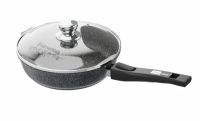 Сковорода 24см  Гранит стар ст/кр с/р С024803