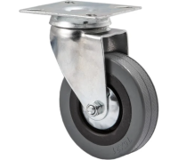 Колесо поворотное d-75мм на площадке