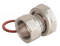 Полусгон с нак.гайкой 1/2"х3/4" г/г никел.