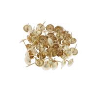 Гвозди декор. 10,5мм латунь (50шт) Стройбат