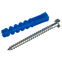 Набор №11 для крепления навес. шкафа (4шт) Стройбат