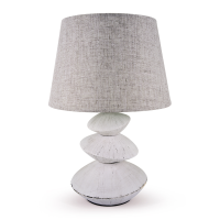 Светильник Лючия 446 Стоун-арт Е27 бел. настольн.