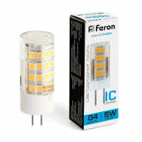 Лампа FERON  5W G4 230B 6K LB-432