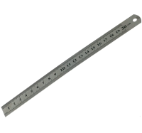 Линейка нерж.200*19мм 19002