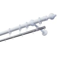 Белый карниз + шина 200см