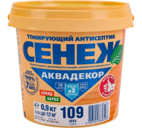 Сенеж Аквадекор Х2- 109 орех 0,9кг