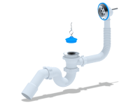 Е151 Ani Обвязка д/ванной 1 1/2"*40*50 