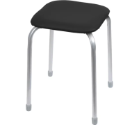 Табурет классика-3 ТК03 квадр.сиденье черный