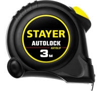 Рулетка STAYER AutoLock 3м/16мм 