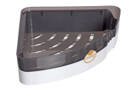 Полка многофунц. угловая пластик. цвет микс