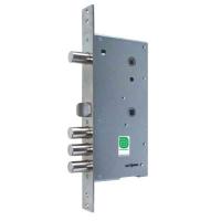 Замок врезной ГАРДИАН-3015 б/о б/н длинный ключ