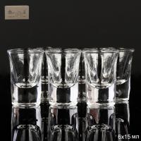 Набор стопок 6шт 15мл д3,5см 726856