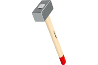 Кувалда кованая с деревянной ручкой 4кг