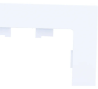 Рамка 1 пост.Atlasdesign бел.ATN000101