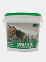 Эмаль д/радиаторов акриловая матовая 0,9кг "Эмальер"