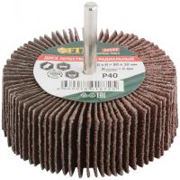 Диск лепестковый 80*30*6мм Р40 для дрели радиальный 39592