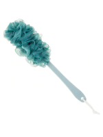 Мочалка банная с массажным эффектом с ручкой, МС24-05