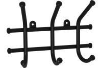 Вешалка Норма 3 черная
