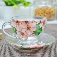 Чайная пара 200мл Сакура з337сак