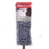 Швабра плоская Франко13х43см серая