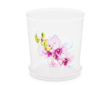 Горшок д/Орхидей 1,8л.  прозрачный М 1604