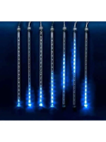 Гирлянда 240св.д син. Падающие звезды 2,4*0,5/8нит.