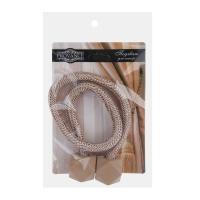 Подхват д/штор магнитный 2-х сторонний "Витье" 45см