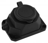 Колодка Эра К-1е-В кауч.черн.IP44