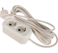 Удлинитель "У" У10-553 ПВС 3*0,75 2гн 5м евро