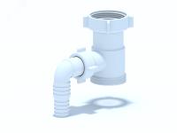 М110 Отвод  для стиральной машины 1 1/2*1 1/2