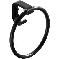 5504/L Полотенцедержатель "Кольцо" черный