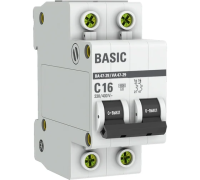 Авт.выкл. 2П 16А ВА 47-29 ЭКФ 