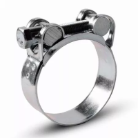 Хомут усиленный оцинк. 113-121мм