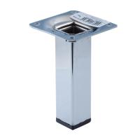 Ножка Стройбат мебельная 25х25х200мм хром