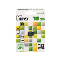 Ф/к MicroSDHC 16Gb без адаптера MIREX