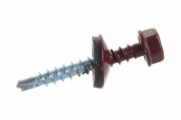 Кровельный саморез  4,8/35  кр. вино 80шт