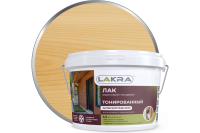 Лак в/д ЛАКРА .бесцв.2,5кг