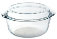 Жаропроч посуда 3л Borcam с крыш 59003