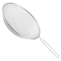 Сито с ободом и ручкой 21см мет  886-063