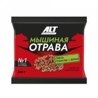 Мышиная отрава от грызунов 200гр (гранулы+зерно) 