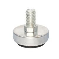 Ножка Стройбат металл. с резьбой М10 хром 2шт