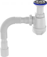 Aguant Сифон для кухни 1 1/2"х40 с метал.решеткой В0100-20MR