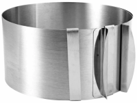 Форма раздвижная /кулинарное кольцо 16-30см 108344