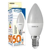 Лампа IONICH С37 6Вт Е14 4К