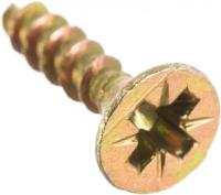 Шуруп желтый цинк 3,5/12  38шт